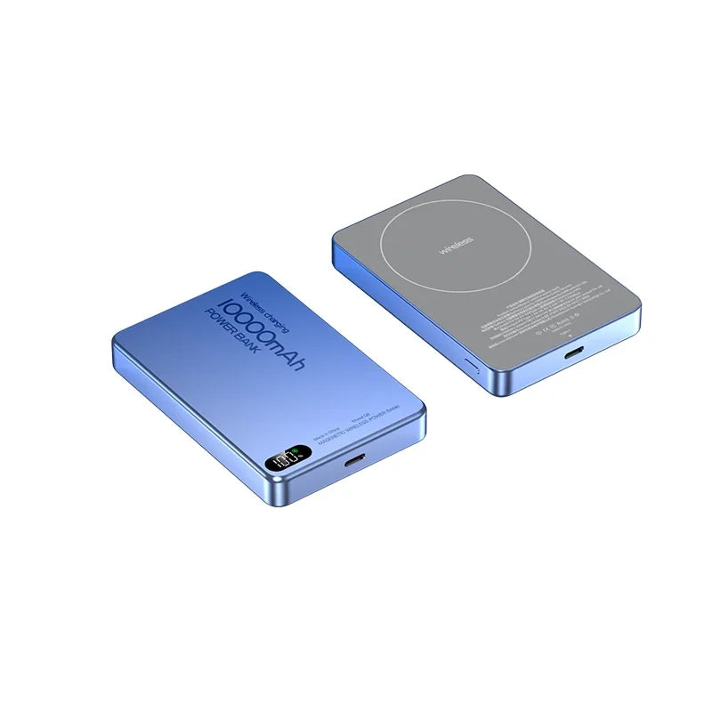 Power Bank Magnético Ultra Delgado 10000mAh - Carga Rápida 22.5W