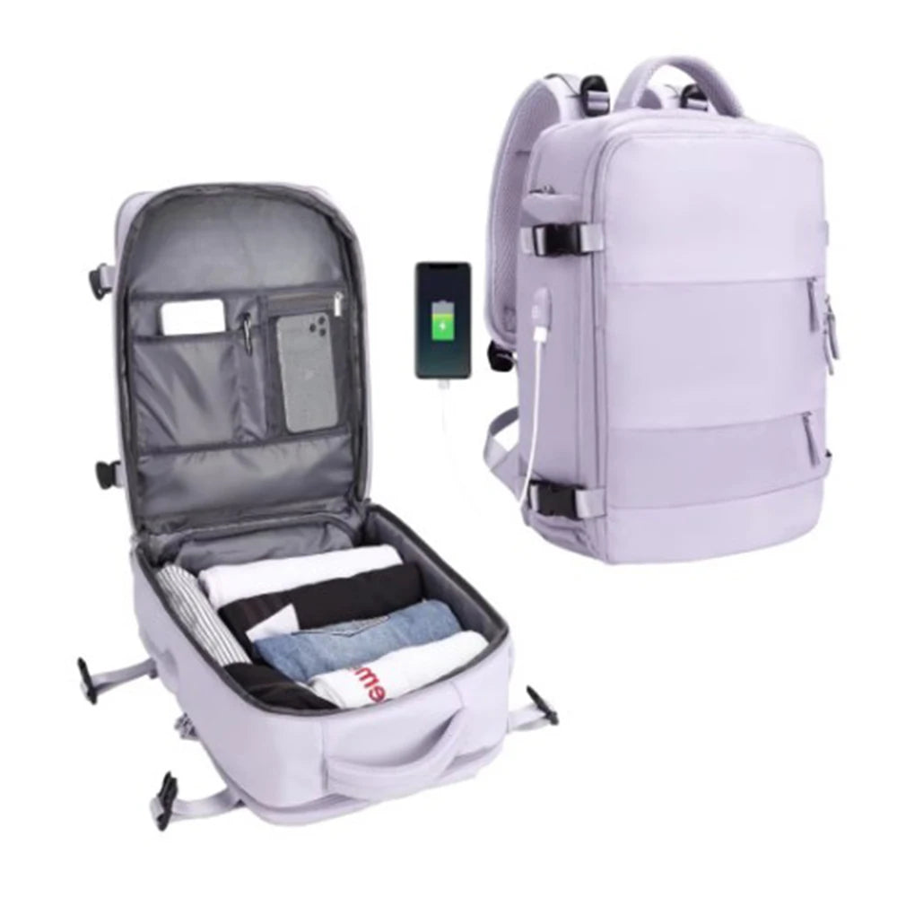 Mochila de Cabina 40x20x25 - Compartimento para Laptop