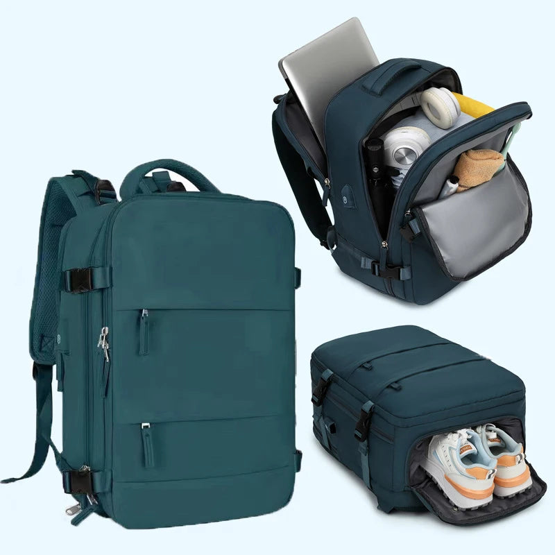 Mochila de Cabina 40x20x25 - Compartimento para Laptop