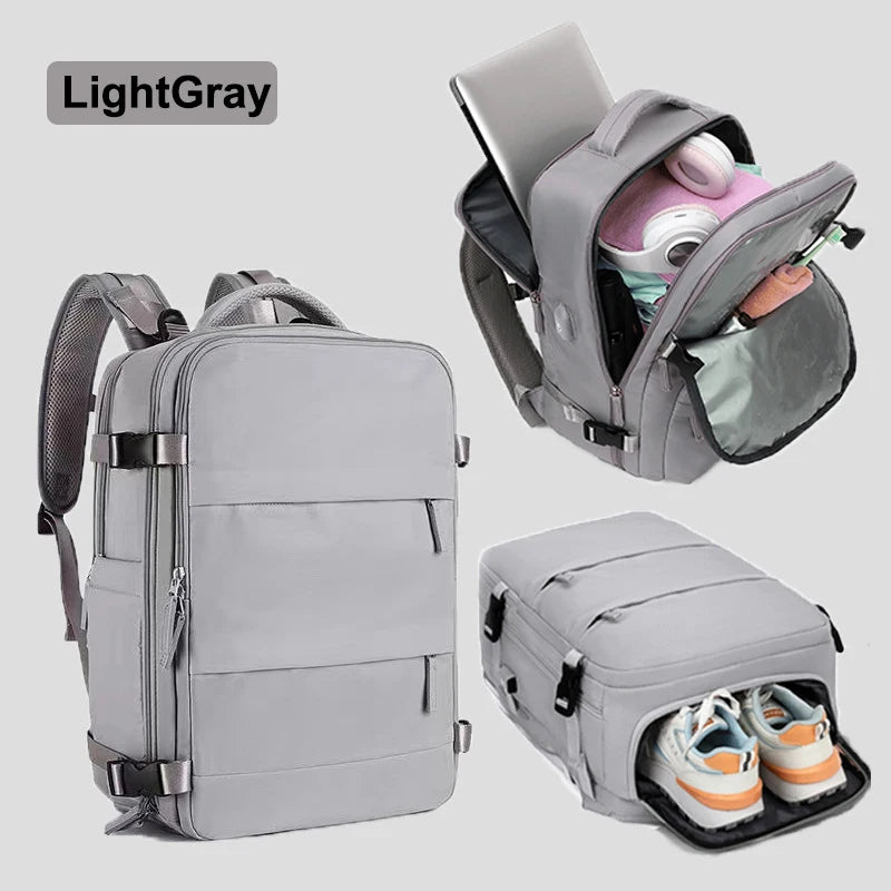 Mochila de Cabina 40x20x25 - Compartimento para Laptop