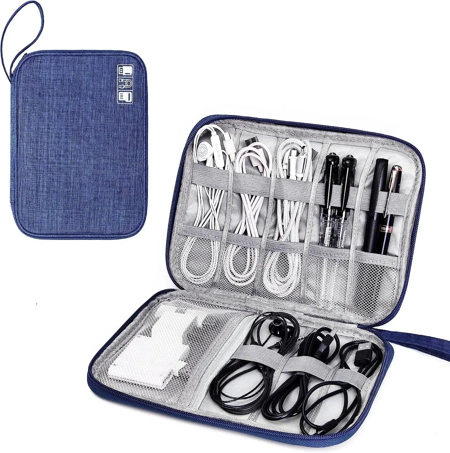 Organizador de Cables y Electrónicos para Viaje