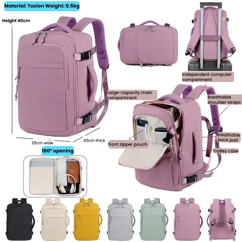 Mochila de Viaje y Negocios - Cabina, Laptop, Impermeable