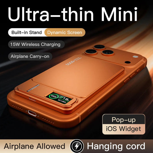 Power Bank Magnético Slim 10000mAh - Carga Inalámbrica MagSafe