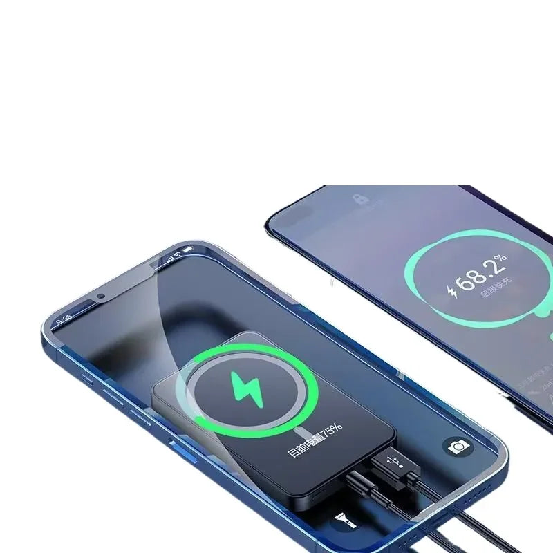Power Bank Magnético 20000mAh - Máxima Autonomía para tus Viajes
