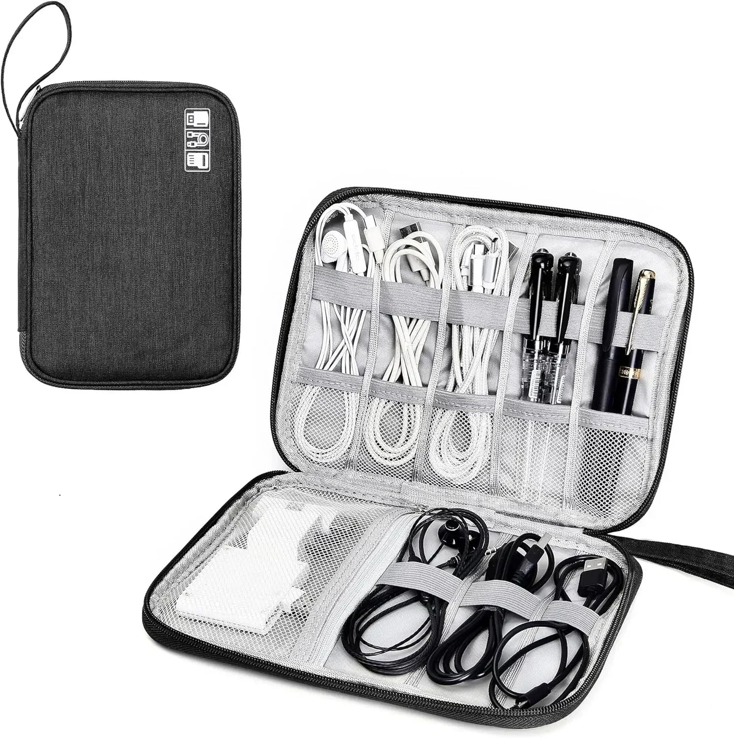 Organizador de Cables y Electrónicos para Viaje