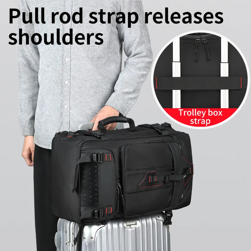 Mochila de Viaje Outdoor 60-80L - Gran Capacidad Impermeable