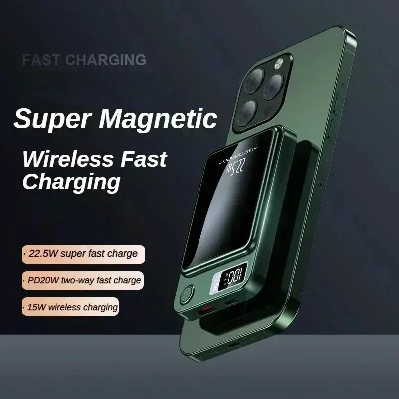 Power Bank Magnético 20000mAh - Carga Rápida al Mejor Precio