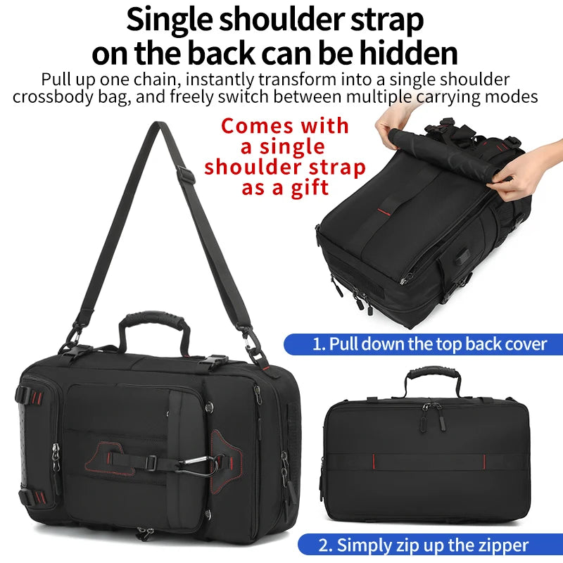 Mochila de Viaje Outdoor 60-80L - Gran Capacidad Impermeable