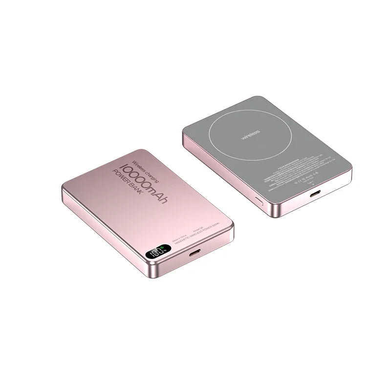 Power Bank Magnético Ultra Delgado 10000mAh - Carga Rápida 22.5W
